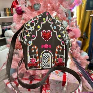 Betsey Johnson Gingerbread House Crossbody
